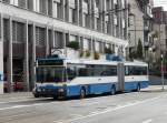 zurich VBZ - Mercedes O 405 GTZ Trolleybus Nr.137 unterwegs auf der Linie 34 am 14.03.2009