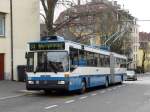 mercedes-benz-o-405-gtz-trolleybus VBZ - Mercedes O 405 GTZ Trolleybus Nr.138 unterwegs auf der Linie 33 am 14.03.2009