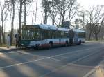 potsdam Volvo V7700 auf der Linie 693 nach Hermannswerder K�sselstra�e am Bahnhof Rehbr�cke.