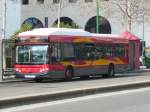 sevilla 25.02.09,IVECO-Irisbus Castrosua mit Gasantrieb in Sevilla/Andalusien/Spanien.