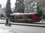 sevilla 25.02.09,IVECO-Irisbus Castrosua mit Gasantrieb in Sevilla/Andalusien/Spanien.