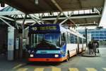 NAW Trolleybus TPG Gen�ve Nr. 721 NAW/Hess Doppelgelenktrolleybus (ex Nr. 709) am 8. M�rz 2009 Gen�ve, A�roport