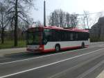 cottbus Mercedes-Benz O 530 II (Citaro Facelift) auf der Linie 21 nach Lieberose an der Haltestelle Marienstra�e/Busbahnhof.
