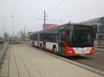 cottbus MAN Niederflurbus 3. Generation (Lions City) auf der Linie 13 nach Sachsendorf am Hauptbahnhof.