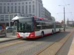 cottbus MAN Niederflurbus 3. Generation (Lions City) auf der Linie 13 nach Dissenchen Wendeplatz am Hauptbahnhof.
