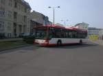 cottbus Mercedes-Benz O 530 LE � (Citaro) auf der Linie 21 nach Lieberose an der Haltestelle Marienstra�e/Busbahnhof.