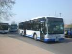 potsdam-havelbus-verkehrsgesellschaft-mbh-hvg Mercedes-Benz O 530 II � (Citaro Facelift) auf Betriebsfahrt am Bahnhof Nauen.
