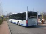 potsdam-havelbus-verkehrsgesellschaft-mbh-hvg Mercedes-Benz O 530 II � (Citaro Facelift) auf Betriebsfahrt am Bahnhof Nauen.