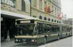 MAN Niederflurbus 1. Generation Aus dem Archiv: SVB Bern Nr. 235/BE 513'235 MAN am 26. August 1996 Bern, Bahnhof