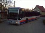 dresden MB O530L, DD-RV 113 (7014), am 3. April 2009 fr�h am Tag in Karsdorf.