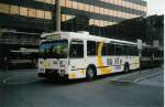 bern Aus dem Archiv: SVB Bern Nr. 195/BE 451'195 Volvo/Gangloff am 14. Mai 1997 Bern, Bahnhof (mit Vollwerbung f�r die 'Nachtlinien')