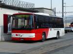 volvo-8700 CJ Bus - Volvo 8700  Nr.112  JU 47778 in Glovelier beim Bahnhof am 21.03.2009