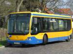 leipziger-verkehrsbetriebe-lvb Am 07.03.09 wartet ein Cito auf Linie 83 an der Endstation Thekla auf die Abfahrt