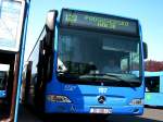 zagreb MB Citaro II, Nr. 197 auf der Linie 123, Endhaltestelle Črnomerec