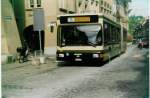 MAN Niederflurbus 1. Generation Aus dem Archiv: SVB Bern Nr. 229/BE 513'229 MAN am 5. September 1997 Bern, Rathaus