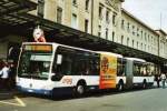 genf TPG Gen�ve Nr. 134/GE 960'518 Mercedes Citaro am 8. M�rz 2009 Gen�ve, Bahnhof