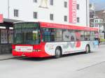 volvo-b7l--b10l AAGS - Volvo-Hess  SZ 5811 mit SOB Werbung unterwegs bei der Haltestelle am Postplatz am 28.03.2009