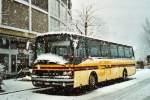 Berner Oberland Starker Schneefall in Thun: STI Thun Nr. 44/BE 26'729 Setra (ex AGS Sigriswil) am 9. M�rz 2009 Thun, Schiffl�ndte