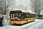 MAN Niederflurbus 2. Generation Starker Schneefall in Thun: STI Thun Nr. 82/BE 543'382 MAN am 9. M�rz 2009 Thun, Schiffl�ndte