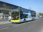 berlin MAN Lion's City DD (Doppelstock) auf der Linie 100 nach S+U Bahnhof Alexanderplatz am S+U Bahnhof Zoologischer Garten.