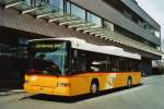 Postauto Luk, Gr�sch GR 87'137 Volvo/Hess (ex P 25'683) am 14. M�rz 2009 Landquart, Bahnhof