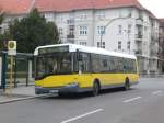 berlin Solaris Urbino auf der Linie 184 nach U-Bahnhof Krumme Lanke am U-Bahnhof Kaiserin-Augusta-Stra�e.