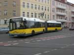 berlin Solaris Urbino auf der Linie X69 nach Alt-M�ggelheim an der Haltestelle K�penick Bahnhofstra�e/Seelenbinderstra�e.