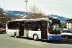 MAN Fremdaufbauten BSW Sargans Nr. 313/SG 297'503 MAN/G�ppel am 14. M�rz 2009 Sargans, Bahnhof