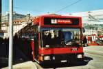 MAN Niederflurbus 1. Generation Bernmobi, Bern Nr. 203/BE 500'203 MAN am 16. M�rz 2009 Bern, Bahnhof