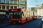 MAN Niederflurbus 1. Generation Bernmobil, Bern Nr. 229/BE 513'229 MAN am 16. M�rz 2009 Bern, Bahnhof