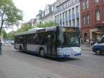 berlin MAN Niederflurbus 2. Generation auf der Linie 623 nach Teltow Warthestra�e am S-Bahnhof Zehlendorf.
