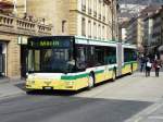 MAN Niederflurbus 2. Generation TN - MAN Bus Nr.236 unterwegs auf der Linie 1 in der Stadt Neuch�tel am 04.04.2009