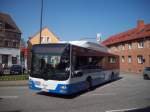 man-ul-reihe Bus von Sandersleben nach Eisleben in Klostermansfeld. 14.04.09