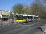 berlin Solaris Urbino auf der Linie M41 nach Hauptbahnhof am U-Bahnhof Hallesches Tor.