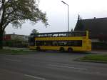 berlin MAN Lion's City DD (Doppelstock) auf der Linie X11 nach S-Bahnhof Sch�neweide an der Haltestelle Buckow Quarzweg/Marienfelder Chaussee.