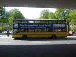 berlin MAN-Doppeldecker auf der Linie 282 nach Mariendorf Darnadellenweg am U-Bahnhof Breitenbachplatz.