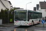 kassel-regionalverkehr-kurhessen-rkh In Gro�en-Buseck bei Gie�en ist am 25.03.09 ein Mercedes Citaro von RKH auf der Linie 140 richtung Gie�en im Einsatz.Der Bus hat die Lackierung von Verkehrsgesellschaft Untermain noch drauf.