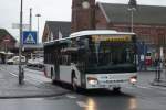 kassel-regionalverkehr-kurhessen-rkh Ein Setra S 415 NF auf der Linie 372 nach Garbenteich f�hrt am 26.03.09 in Gie�en vom Bahnhofsvorplatz ab.Der Bus geh�rt RKH (Regionalverkehr Kurhessen)