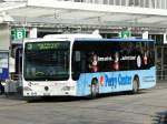 Aargau BDWM /SBB - Mercedes Citaro  AG 370311 mit Werbung unterwegs auf der Linie 3 bei den Haltestellen vor dem Bahnhof Zofingen am 09.04.2009