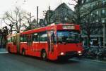 Volvo B10MA Bernmobil, Bern Nr. 284/BE 419'284 Volvo/R&J-Hess-Gangloff am 16. M�rz 2009 Bern, Hirschengraben