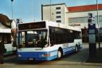 MAN Fremdaufbauten WilMobil, Wil Nr. 246/SG 244'566 MAN/Lauber (ex BOS Wil Nr. 24; ex AWL Littenheid) am 18. M�rz 2009 Wil, Bahnhof