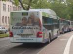 man-niederflurbus-3-generation-lions-city-u-tu BLK-V1001, ein MAN Lion&acute;s City � CNG, am 23.04.2009 auf dem Wei�enfelser Busbahnhof. Er macht gerade Pause.