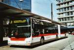 man-niederflurbus-3-generation-lions-city VBSG St. Gallen Nr. 296/SG 198'296 MAN am 18. M�rz 2009 St. Gallen, Bahnhof