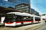 stgallen VBSG St. Gallen Nr. 173 Hess/Hess Gelenktrolleybus am 18. M�rz 2009 St. Gallen, Bahnhof