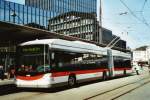 stgallen VBSG St. Gallen Nr. 185 Hess/Hess Gelenktrolleybus am 18. M�rz 2009 St. Gallen, Bahnhof