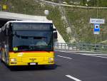Postauto Shuttle-Betrieb mit Gelenk-Postbussen anl�sslich WestFest (Er�ffnung Uetlibergtunnel), 25. April 2009
