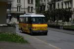 Tessin AutoPostale Ticino, PU Barenco&Andreoli SA, Faido, TI 7'638 (Mercedes-Benz O815, 2001) am 22.4.2009 beim Bahnhof Faido. 