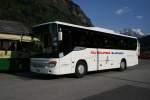 Tessin Autolinee Bleniesi, Biasca, Nr. 18 (TI 231'018, Setra 412UL, 2006) am 22.4.2009 in Acquarossa-Comprovasco. 