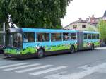 montbeliard Heuliez GX 187, Wagen n� 1919 mit sonder Bemahlung, am 09/05/08.