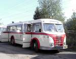 IFA IFA H6B des Kraftverkehr Halle/Saale beim Oldtimertreffen 2007 in Werdau.